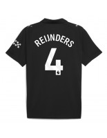 Manchester City Tijjani Reijnders #4 Venkovní Dres 2025-26 Krátký Rukáv